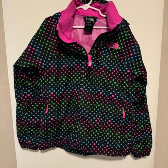 The North Face Other - North Face Kids Polka Dot Light Weight Jacket Size Small (7/8)
